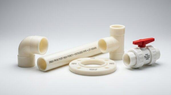 Industrial PVDF Pipes and Fittings Manufacturer in Gujarat - Nikunj Fibre Glass